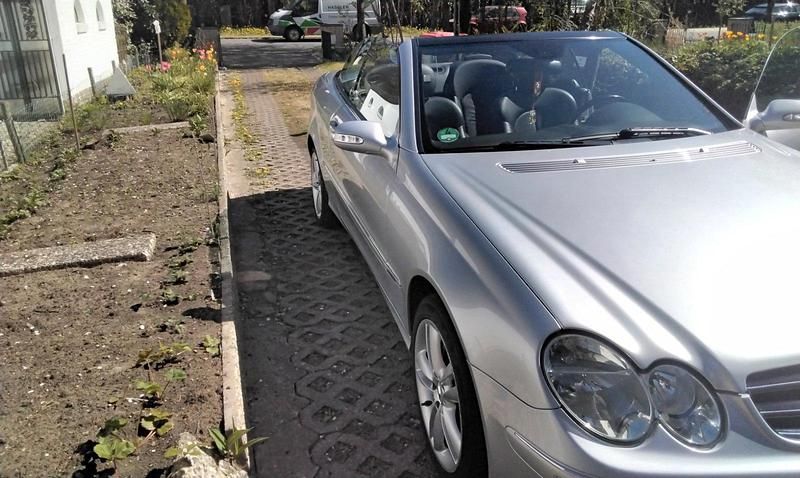 Gebraucht Mercedes CLK200 Avantgarde 184 PS (135 kW) 2007 Silber Cabrio