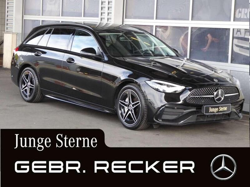 Lack obsidianschwarz Gebraucht 2024 Mercedes C200 Advanced Plus Kombi | 40.250 € (Etwas zu teuer) - Bild 1/4