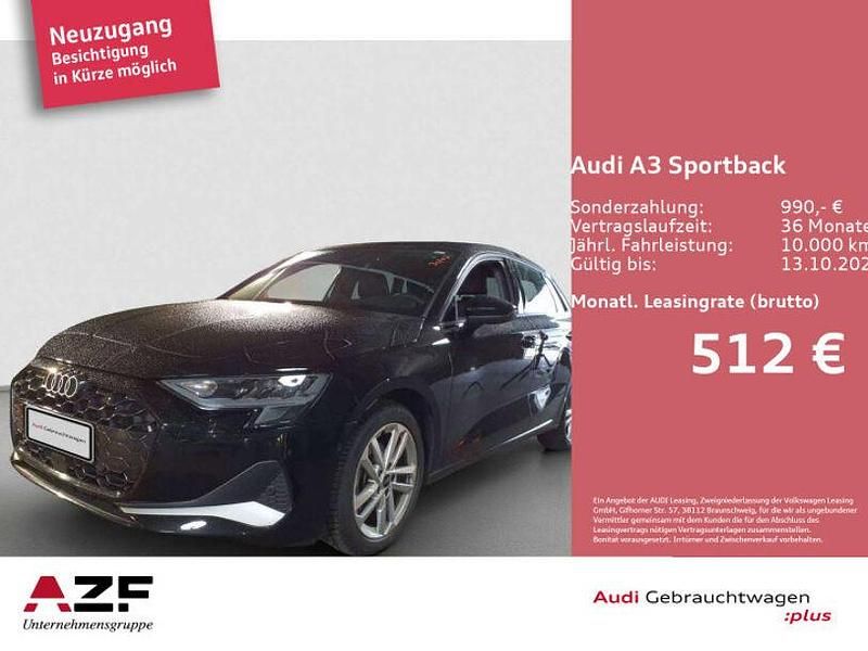 Schwarz Gebraucht 2024 Audi A3 Ambiente | 31.980 € (Guter Preis) - Bild 1/3