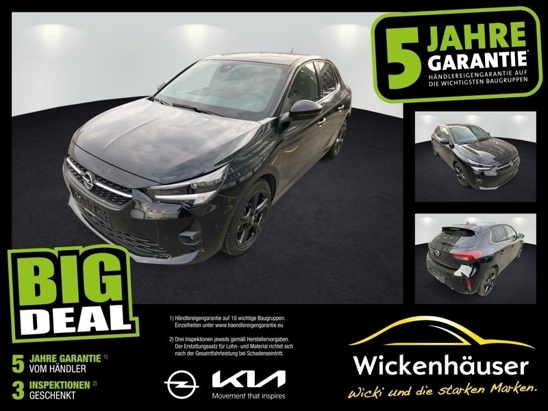 Diamant schwarz/karbon schwarz Gebraucht 2022 Opel Corsa Ultimate | 17.990 € (Etwas zu teuer) - Bild 1/4