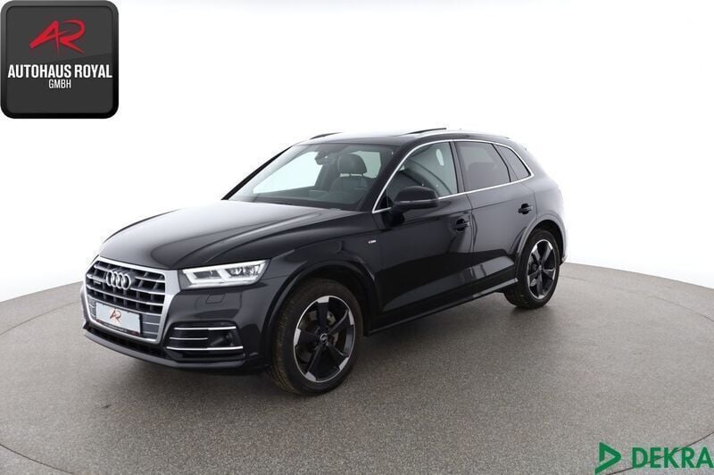 Schwarz (metallic) Gebraucht 2019 Audi Q5 S-Line SUV | 34.880 € (Fairer Preis) - Bild 1/4