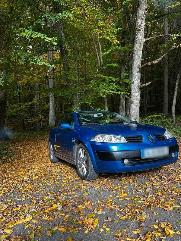 Gebraucht Renault Mégane Cabriolet 2004 Blau Cabrio