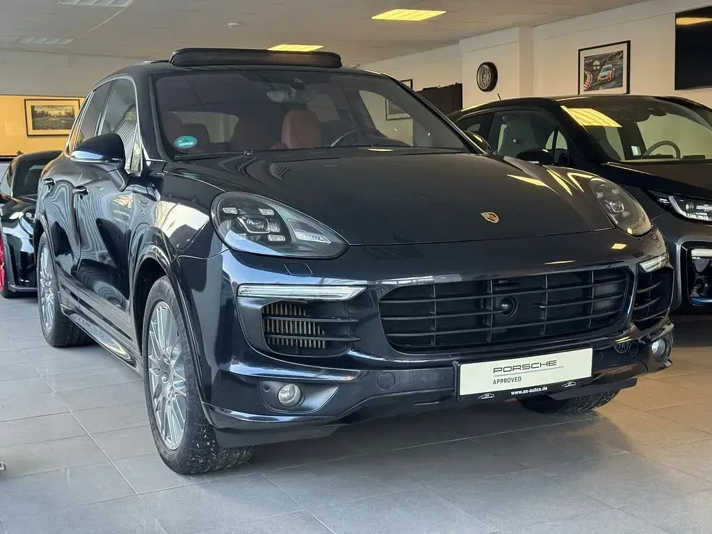 Gebraucht Porsche Cayenne S Diesel Sport 385 PS (283 kW) 2017 Blau SUV