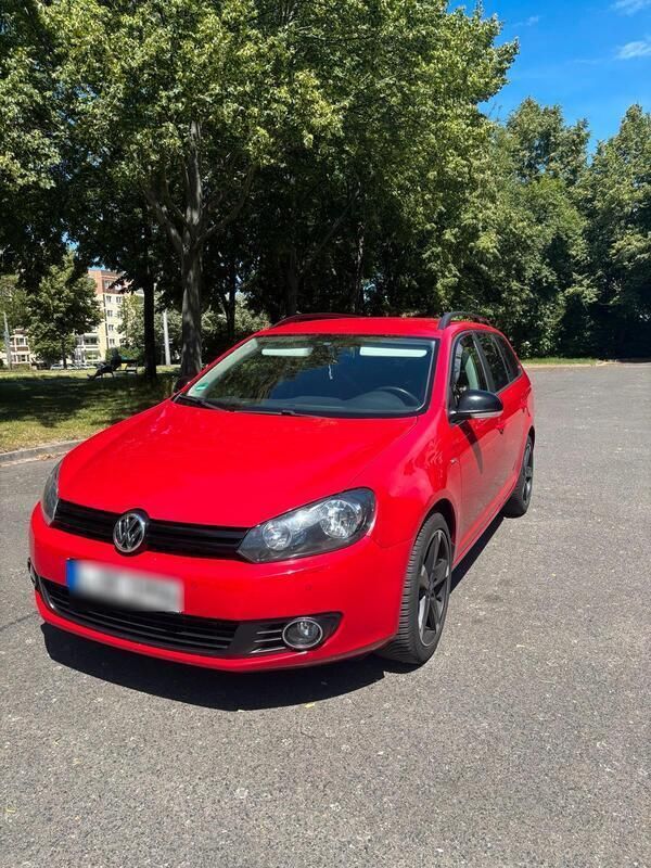 Rot Gebraucht 2012 VW Golf VI Kombi | 4.650 € (Fairer Preis) - Bild 1/4