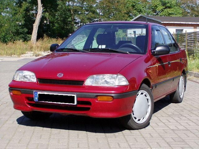 Gebraucht Suzuki Swift GLX 92 PS (67 kW) 1995 Rot Limousine