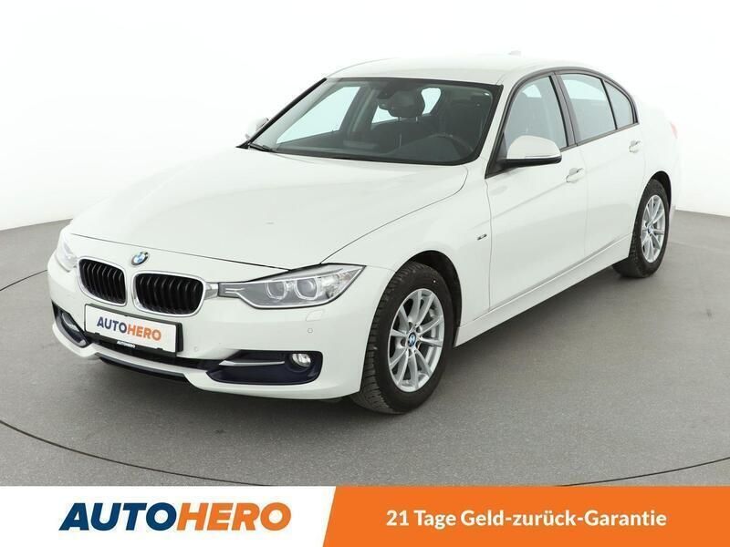 Weiß Gebraucht 2014 BMW 320 Sport Line Limousine | 16.290 € (Fairer Preis) - Bild 1/3