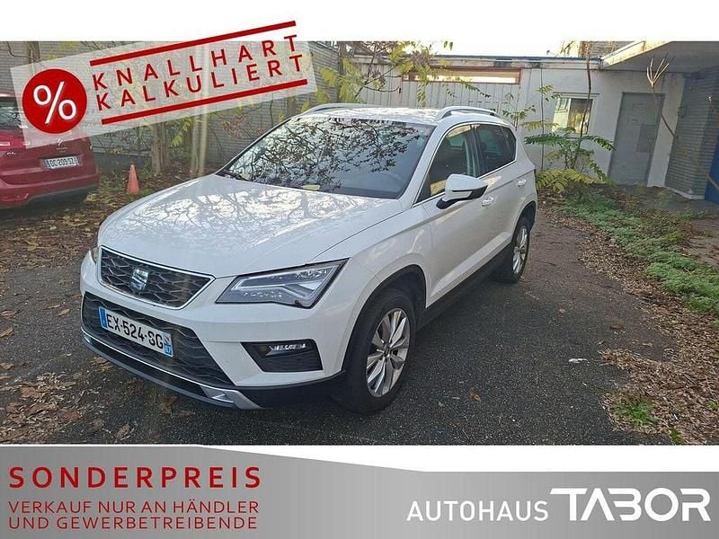 "bila" weiss Gebraucht 2018 Seat Ateca Style SUV | 11.685 € (Guter Preis) - Bild 1/4