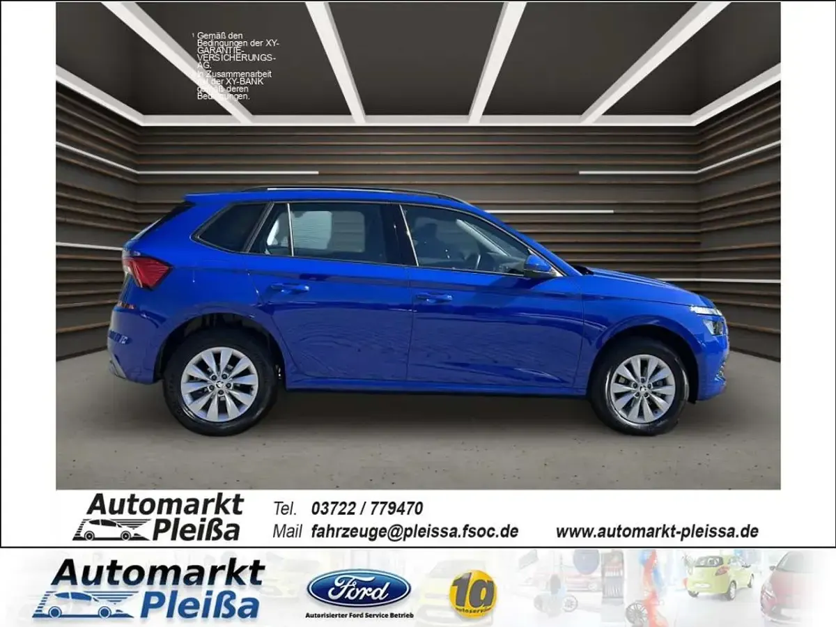 Gebraucht Skoda Kamiq Ambition 90 PS (66 kW) 2020 Blau SUV