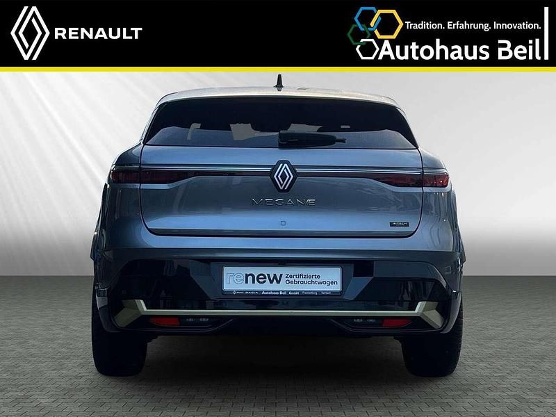 Gebraucht Renault Megane E-Tech Iconic 160 kW (218 PS) 2024 Dolomitgrau, black pearlschw Limousine