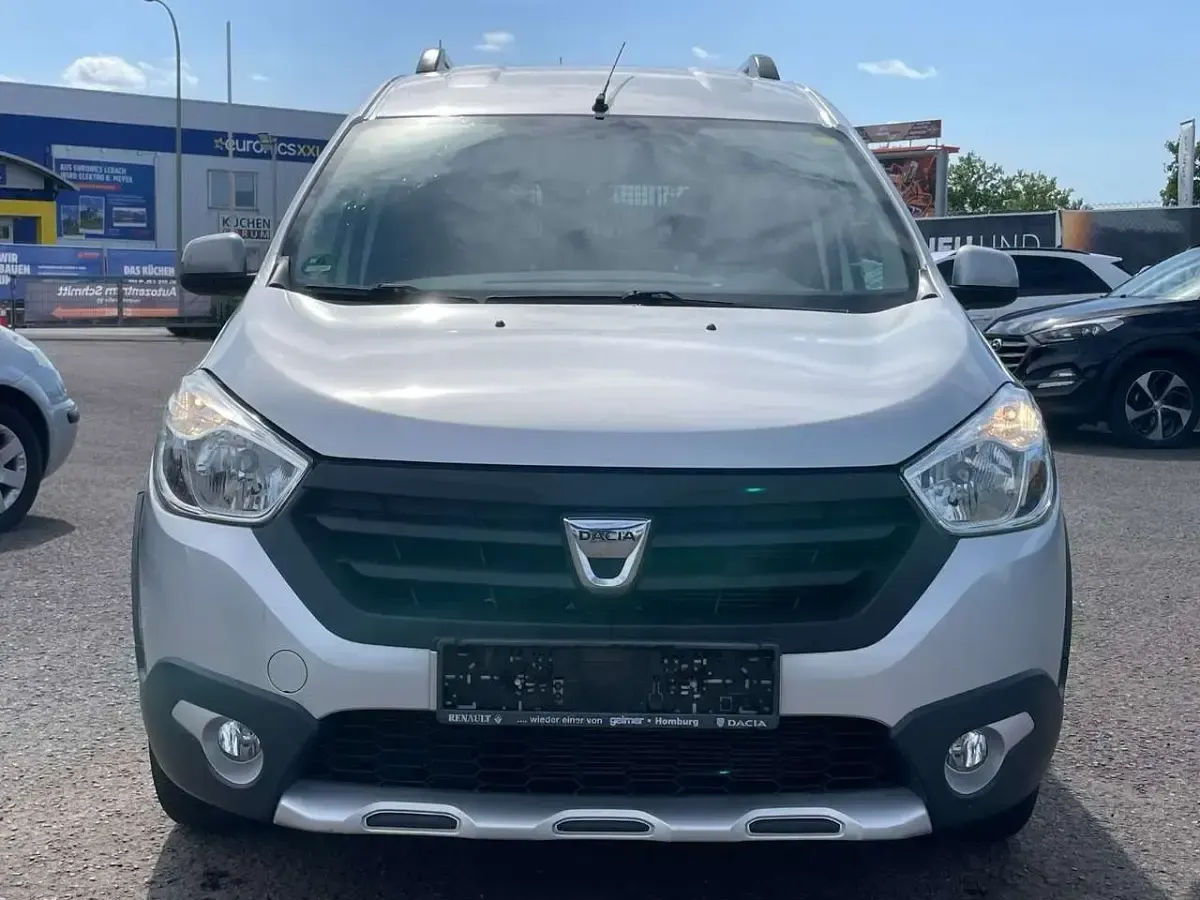 Gebraucht Dacia Dokker Stepway 90 PS (66 kW) 2016 Platingrau Van / Kleinbus