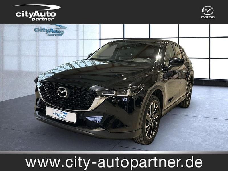 Gebraucht Mazda CX-5 Ad'Vantage 150 PS (110 kW) 2023 Jet black (metallic) SUV