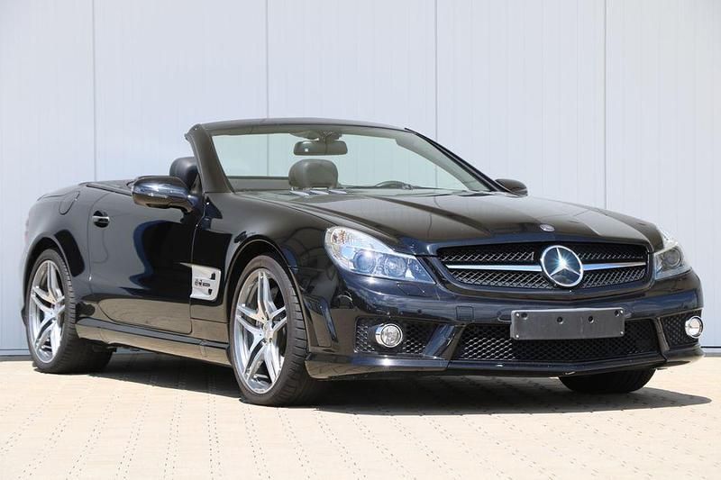 Gebraucht Mercedes SL63 AMG AMG 525 PS (386 kW) 2008 Schwarz Cabrio