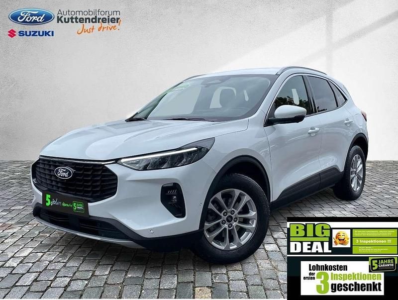 Frozen white Gebraucht 2024 Ford Kuga Titanium SUV | 26.680 € - Bild 1/2