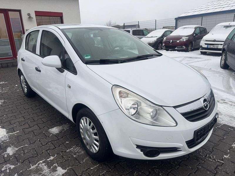 Gebraucht Opel Corsa Selection 80 PS (58 kW) 2009 Weiß Kleinwagen