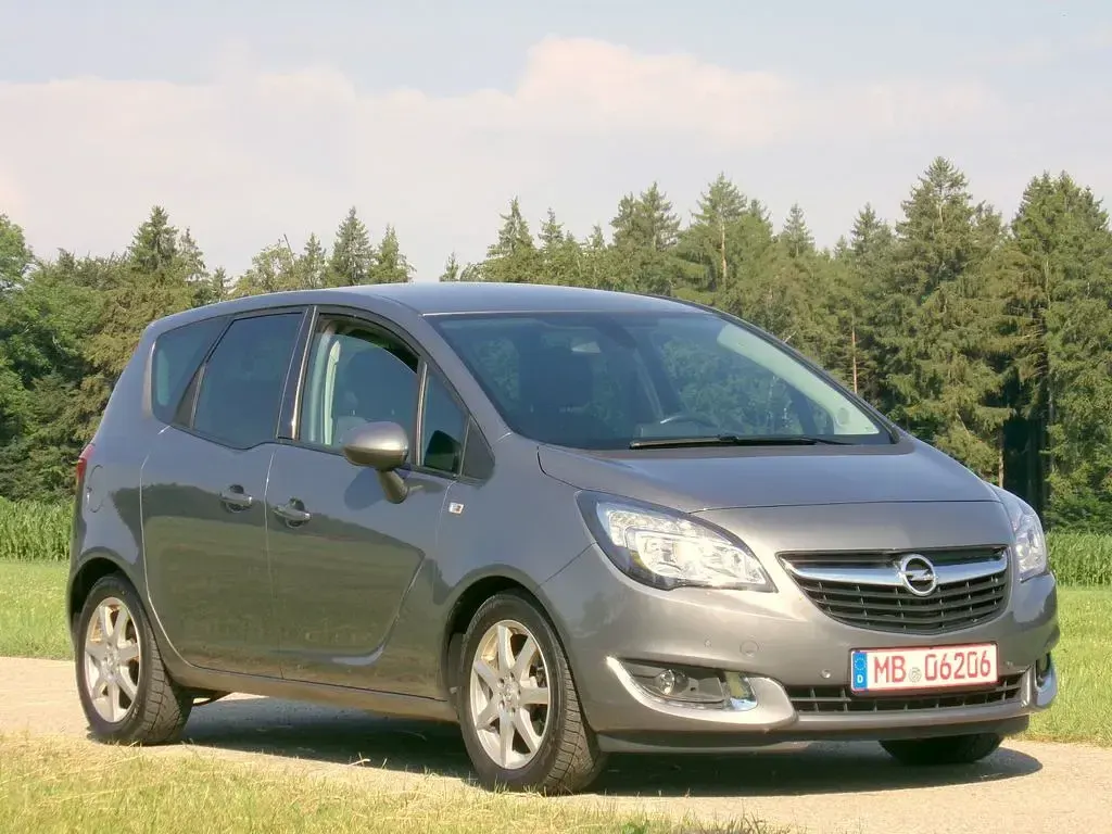 Gebraucht Opel Meriva 120 PS (88 kW) 2016 Grau Van / Kleinbus