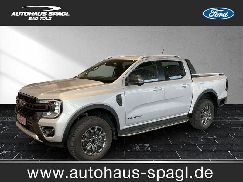 Silber Gebraucht 2023 Ford Ranger Wildtrack Abholung | 49.400 € (Teuer) - Bild 1/4