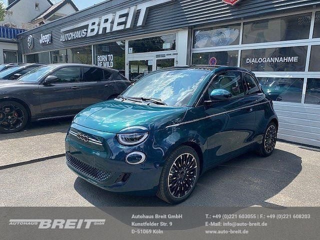 Ocean blue Gebraucht 2023 Fiat 500e La Prima Cabrio | 27.790 € (Guter Preis) - Bild 1/4