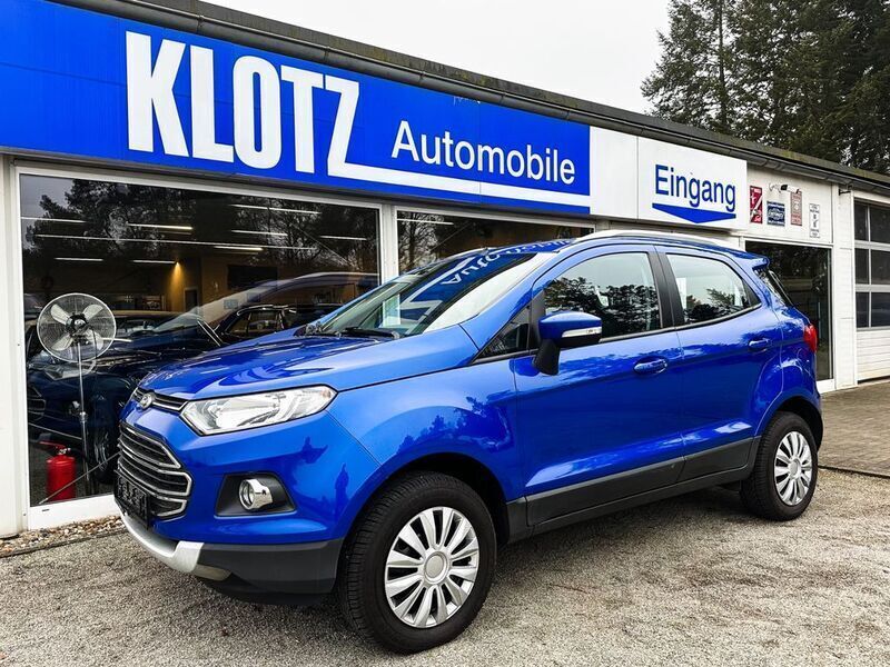 Blau Gebraucht 2015 Ford Ecosport SUV | 8.990 € (Fairer Preis) - Bild 1/4