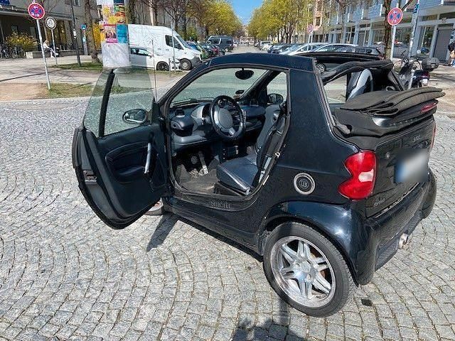 Gebraucht Smart ForTwo Cabrio Brabus 75 PS (55 kW) 2006 Schwarz Cabrio