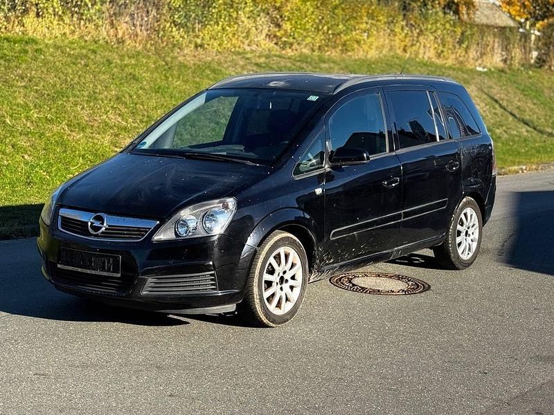 Schwarz Gebraucht 2006 Opel Zafira Sport Van / Kleinbus | 2.500 € (Guter Preis) - Bild 1/4