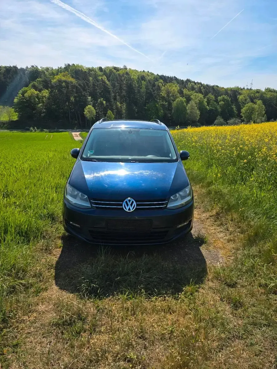 Gebraucht VW Sharan 177 PS (130 kW) 2011 Blau Van / Kleinbus