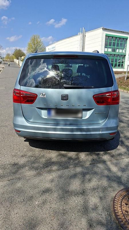 Usata Seat Alhambra 150 CV (110 kW) 2012 Blu Monovolume