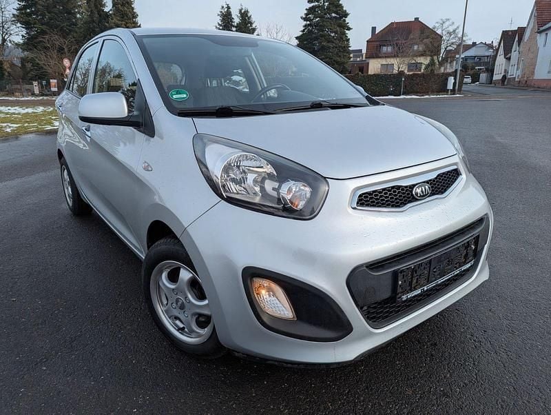 Gebraucht Kia Picanto 86 PS (63 kW) 2015 Silber Kleinwagen