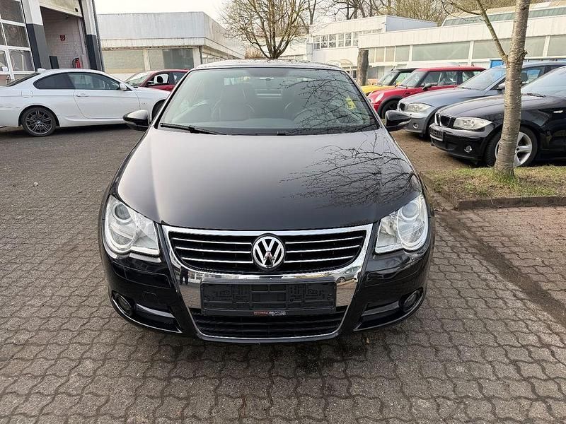 Gebraucht VW Eos Edition 122 PS (89 kW) 2009 Schwarz Cabrio