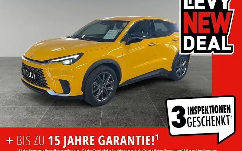 Neu Lexus LBX 136 PS (100 kW) 2026 5a3  sonnengelb SUV