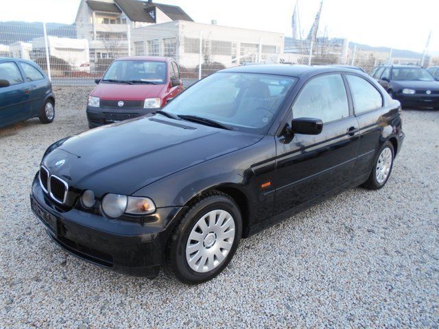 Gebraucht BMW 316 Compact 116 PS (85 kW) 2001 Schwarz metallic Kleinwagen