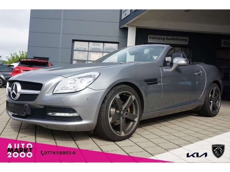 Silber Gebraucht 2012 Mercedes SLK200 Cabrio | 18.750 € (Fairer Preis) - Bild 1/4
