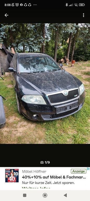 Schwarz Gebraucht 2005 Skoda Octavia RS Kombi | 2.500 € (Guter Preis) - Bild 1/4