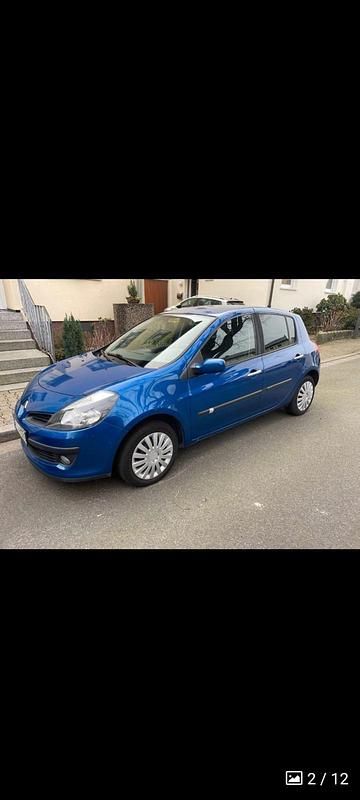 Gebraucht Renault Clio II 75 PS (55 kW) 2008 Blau Kleinwagen