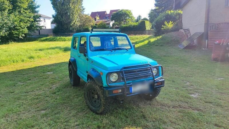 Blau Gebraucht 1991 Suzuki Samurai SUV | 5.400 € - Bild 1/4