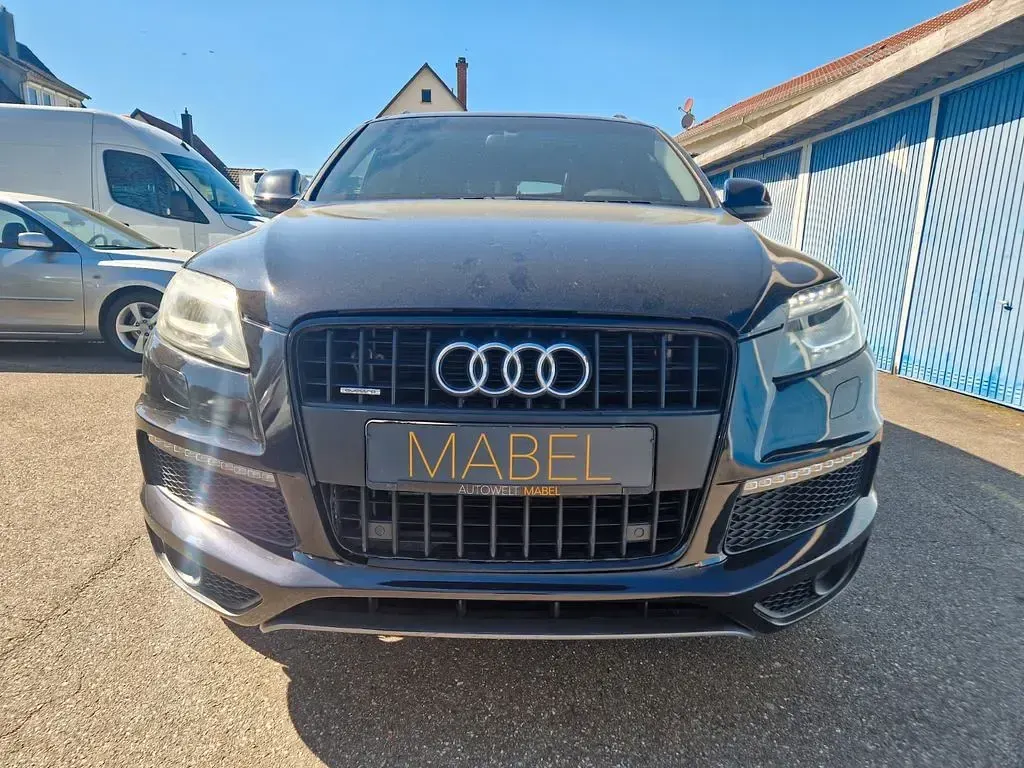 Gebraucht Audi Q7 S-Line 245 PS (180 kW) 2012 Schwarz SUV
