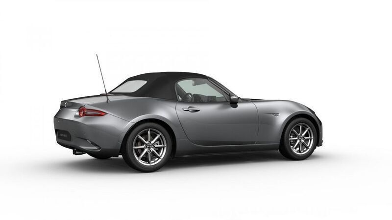 Neu Mazda MX5 Exclusive 132 PS (97 kW) 2025 Grau Cabrio