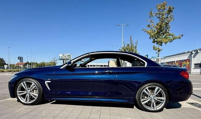 Blau Gebraucht 2015 BMW 435 M Sport Cabrio | 27.000 € (Guter Preis) - Bild 1/4