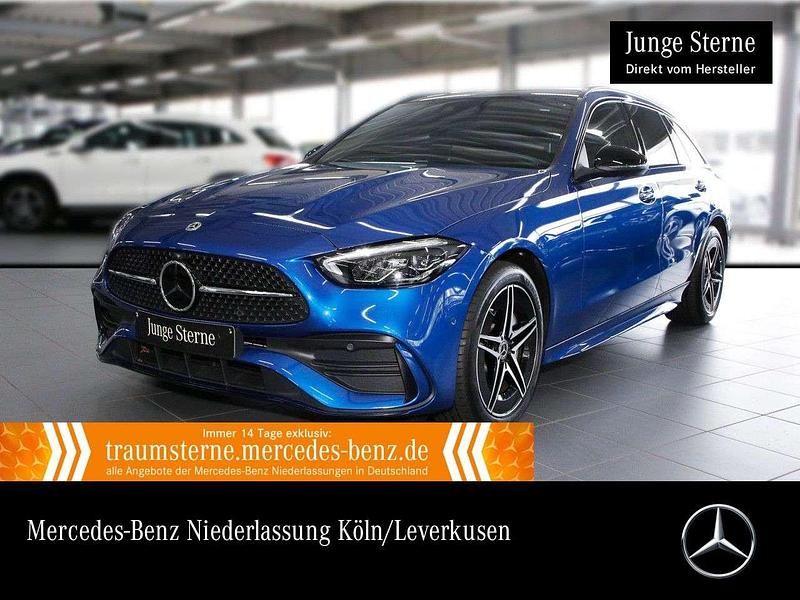 Blau Gebraucht 2022 Mercedes C300e AMG Limousine | 37.990 € (Guter Preis) - Bild 1/3