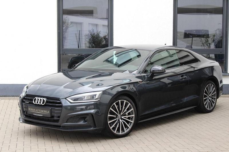 Grau Gebraucht 2017 Audi A5 S-Line Coupé | 24.900 € (Fairer Preis) - Bild 1/4