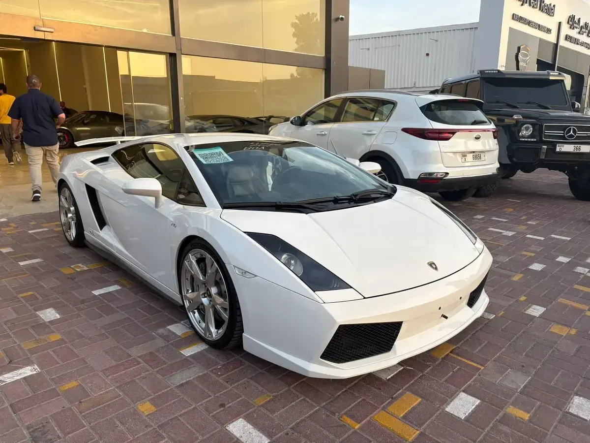 Gebraucht Lamborghini Gallardo 520 PS (382 kW) 2007 Weiß Coupé