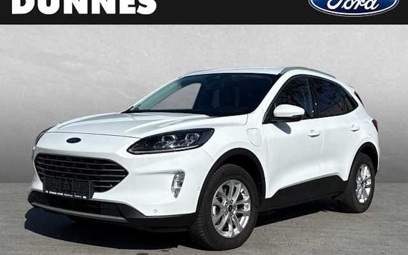 Frostweiß Gebraucht 2022 Ford Kuga Titanium X SUV | 24.890 € (Guter Preis) - Bild 1/4