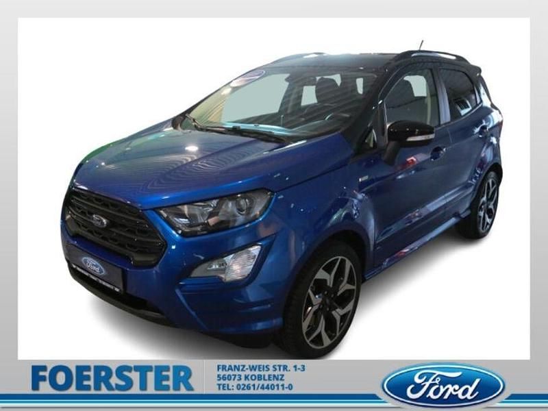 Blau Gebraucht 2019 Ford Ecosport ST-Line SUV | 18.980 € (Teuer) - Bild 1/4