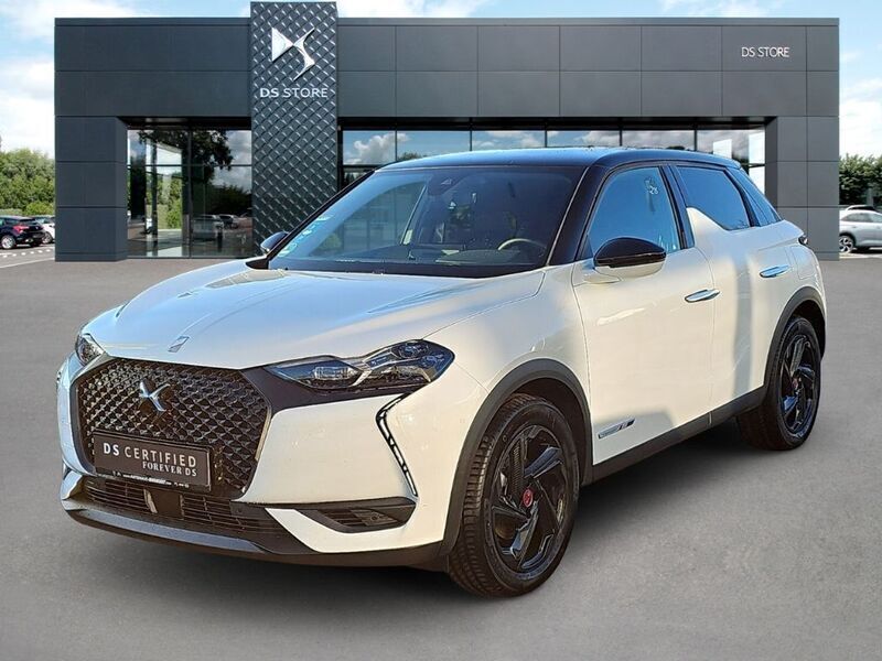 Weiss Gebraucht 2022 DS Automobiles DS3 Crossback E-Tense Performance Line Plus SUV | 18.990 € (Fairer Preis) - Bild 1/4