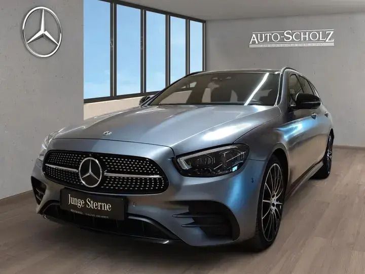 Gebraucht Mercedes E400 AMG 449 PS (330 kW) 2021 Designo selenitgrau magno Kombi