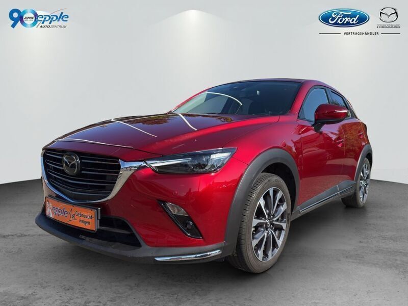 Soul red crystal m Gebraucht 2019 Mazda CX-3 Sports-Line SUV | 17.990 € (Fairer Preis) - Bild 1/4