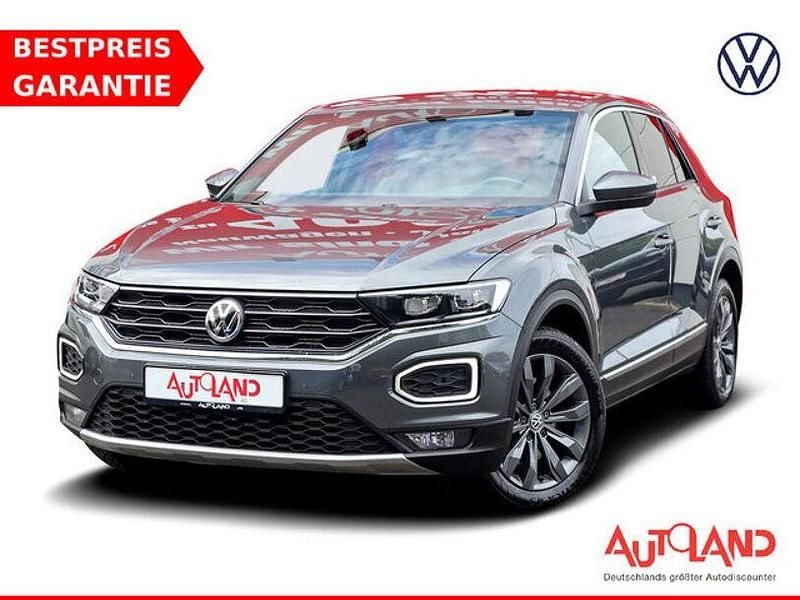 Grau Gebraucht 2020 VW T-Roc Sportline SUV | 20.950 € (Superpreis) - Bild 1/4
