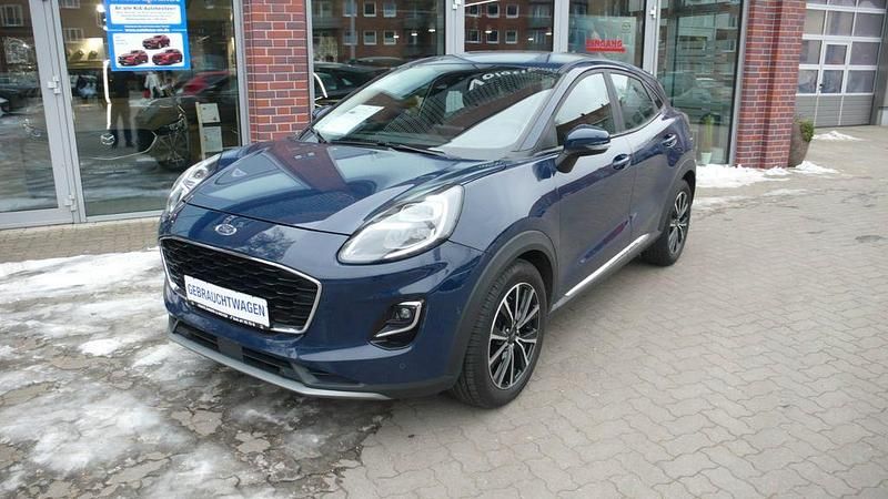 Gebraucht Ford Puma Titanium 120 PS (88 kW) 2021 Blau SUV