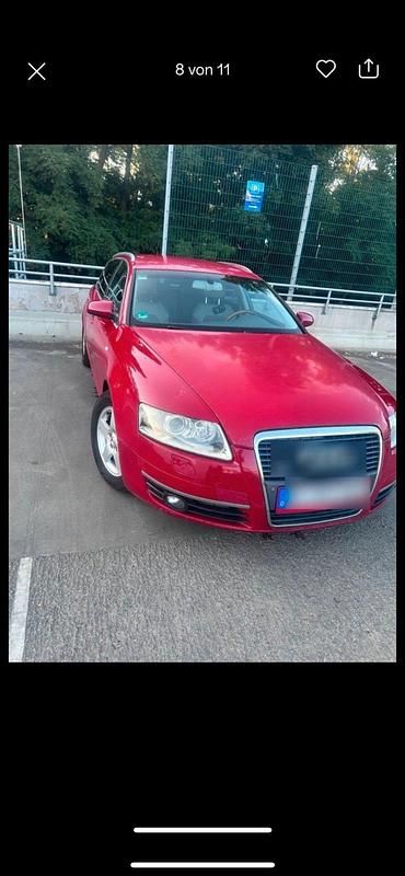 Rot Gebraucht 2007 Audi A6 Kombi | 3.250 € (Superpreis) - Bild 1/4