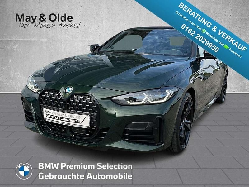 Sanremo green metallic Gebraucht 2022 BMW 440 M Sport Cabrio | 48.999 € (Fairer Preis) - Bild 1/4