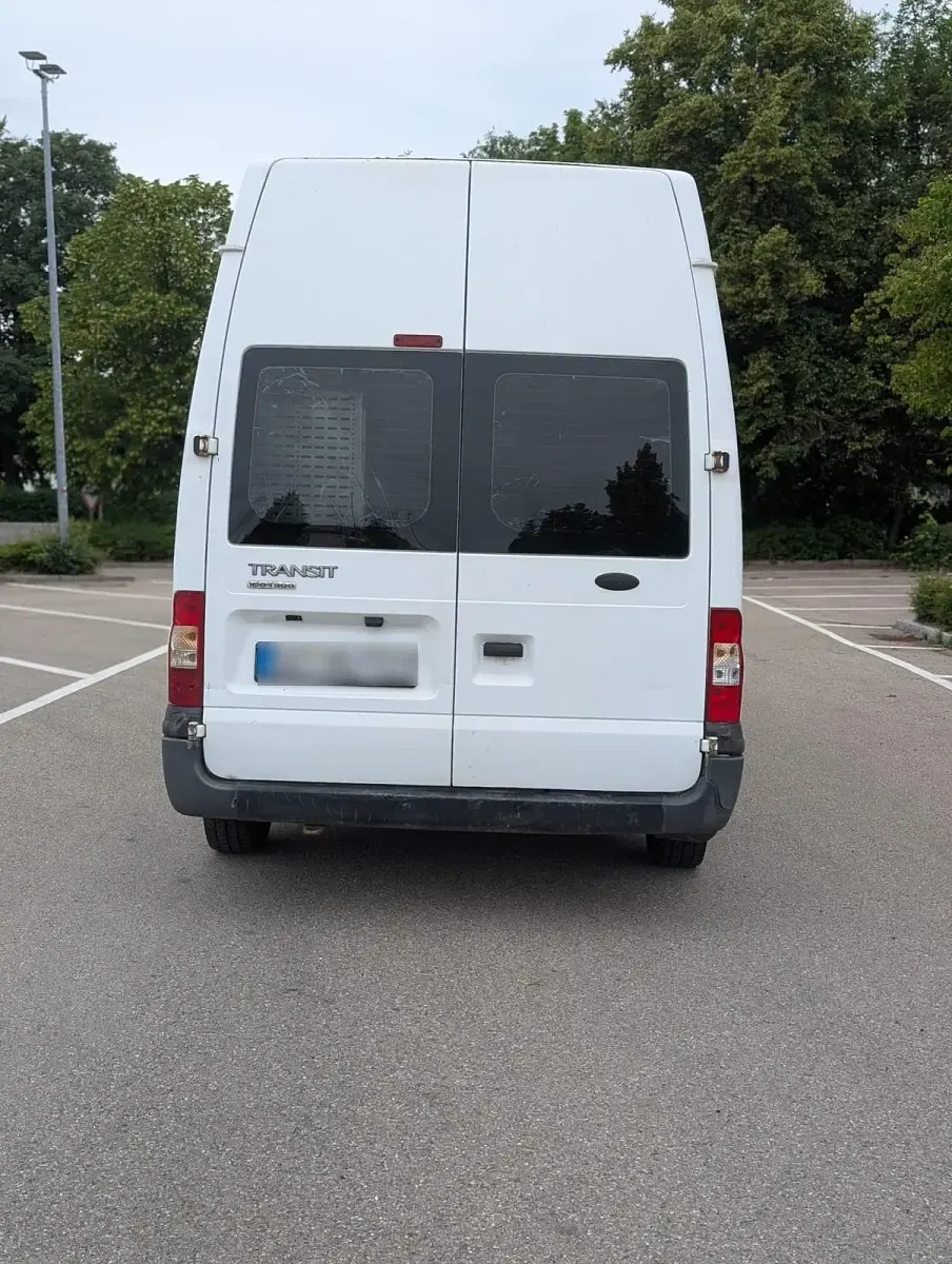Gebraucht Ford Transit 101 PS (74 kW) 2013 Weiß Van / Kleinbus